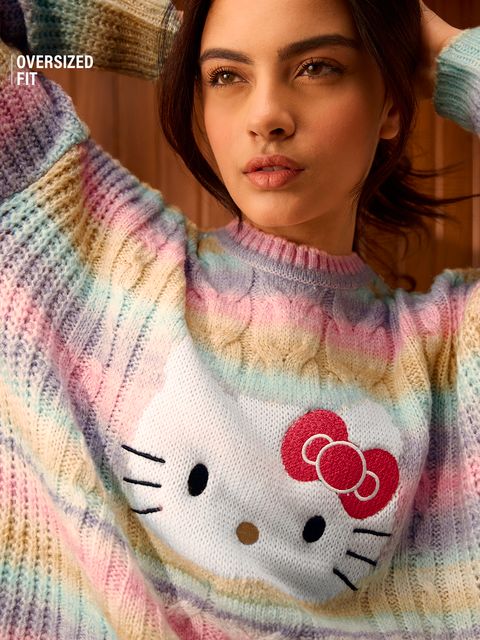 Hello Kitty: Ombre Cable Knit