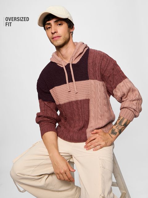 Colourblock Pullover: Autumn Oversized Pullovers