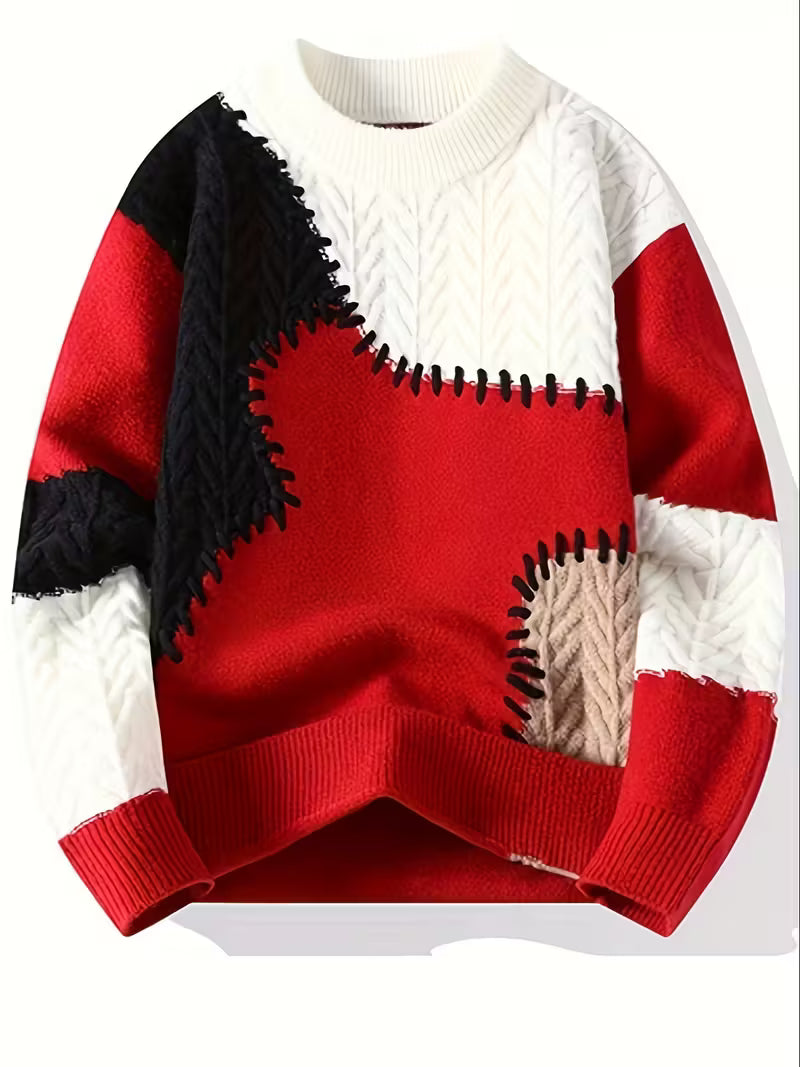 Zenvy Men’s Supreme Knit Pullover — Soft Warmth, Bold Style, Everyday Luxury