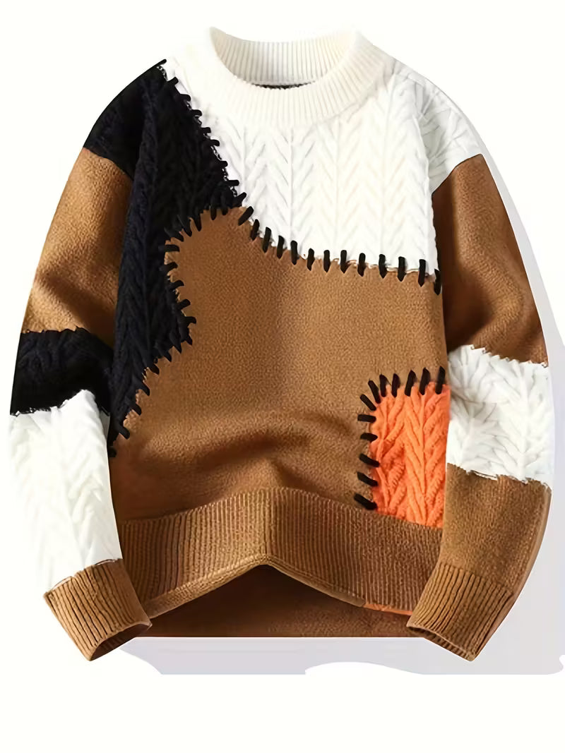 Zenvy Men’s Supreme Knit Pullover — Soft Warmth, Bold Style, Everyday Luxury