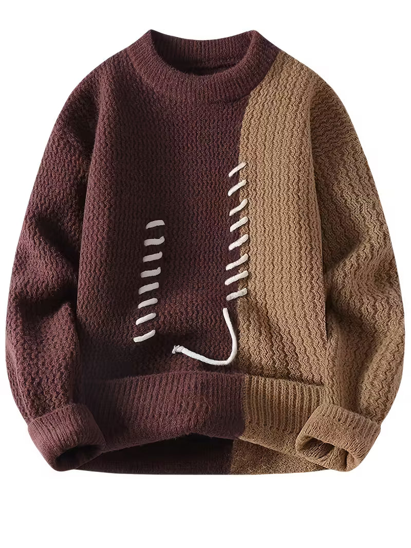 Zenvy Men’s Supreme Knit Pullover — Soft Warmth, Bold Style, Everyday Luxury
