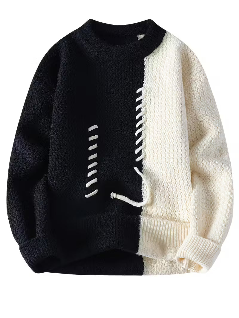 Zenvy Men’s Supreme Knit Pullover — Soft Warmth, Bold Style, Everyday Luxury
