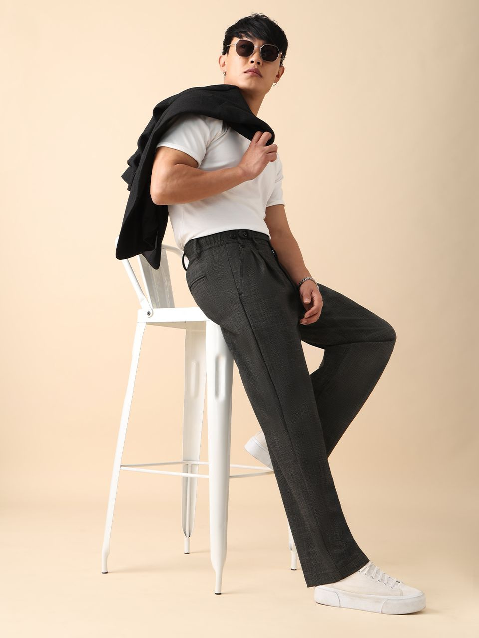 Korean Pants: Graphite